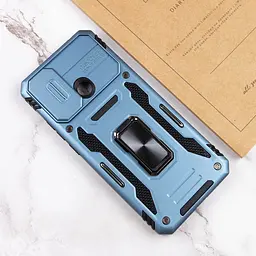 Ударостійкий чохол Camshield Army Ring для Xiaomi Redmi 9C / 10A Блакитний / Light Blue - мініатюра 6