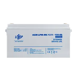 Комплект резервного живлення LP (LogicPower) ДБЖ + мультигелева батарея (UPS W3000 + АКБ MG 7200Wh) - мініатюра 4