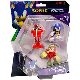 Набір ігрових фігурок Sonic Prime - Сонік, Наклз, Лікар Егман, 6,5 см (SON2020D) - мініатюра 2