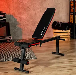 Лавка тренувальна Hop-Sport HS-1010 Pro універсальна для жиму та пресу - мініатюра 2