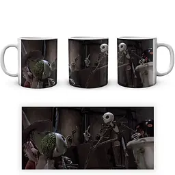 Кухоль GeekLand The Nightmare before Christmas Жах перед Різдвом NBC 19 330 мл білий - мініатюра 4
