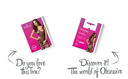 Бодістокінг Obsessive Bodystocking F234 абстрактний малюнок глибоке декольте S/M/L - мініатюра 7