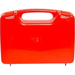 Органайзер Poputchik пластиковый с застежками красный (21 x 16 x 7 см)