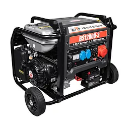Генератор бензиновий трифазний 9 кВт Bison BS12000-3 (41-00409) - мініатюра 3
