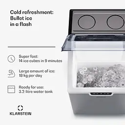 Льодогенератор Klarstein Icefestival 10045388 - мініатюра 2