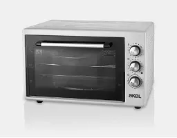 Духовка настільна Akel 50л AF955LF_grey