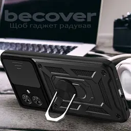 Панель BeCover Military для Motorola Moto G54 / G54 Power Black (711002) - мініатюра 3