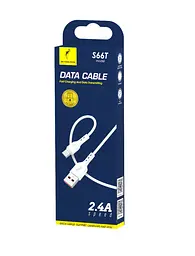 Кабель SkyDolphin S66T USB-USB Type-C (M/M), 1 м, Белый (SDUSB-000649)