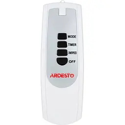 Вентилятор Ardesto FN-R1608RW білий з ДУ - мініатюра 4