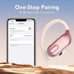 Бездротові навушники Bluetooth 5.3 з 4 мікрофонами та шумозаглушенням ENC - мініатюра 3