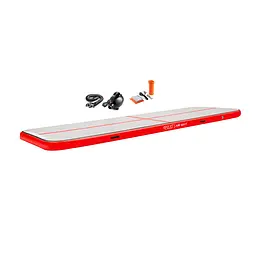Мат гімнастичний надувний 4FIZJO Air Track Mat 600 x 100 x 15 см 4FJ0368 (P-5907739311801) - мініатюра 1