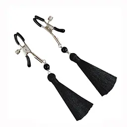 Затискачі для сосків Art of Sex - Nipple clamps Tassels - мініатюра 3