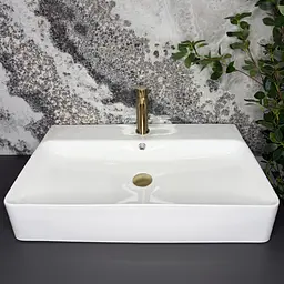 Умивальник VBI Mattine підвісний 70x42.5 см white VBI-017700 - мініатюра 2