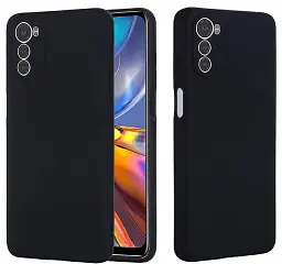 Силіконовий чохол BeCover для Motorola Moto E32s Black (709798) - мініатюра 2