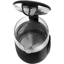 Електрочайник Adler AD 1305 black silver 1850-2200 Вт 1.7 л скло встановлення температури - мініатюра 4