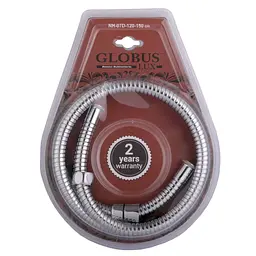 Шланг душовий Globus Lux NH-07D-120-150, Хром