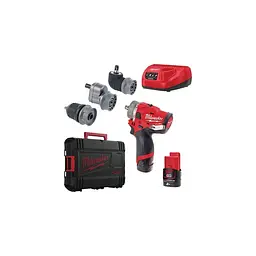Дриль-шуруповерт акумуляторний безщітковий ударний MILWAUKEE, M12 FPDXKIT-202X, 37Нм - мініатюра 2