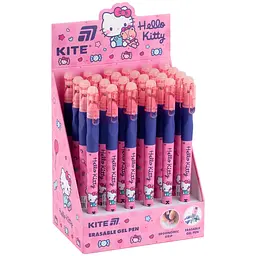 Ручка гелева пиши-стирай Kite Smart Hello Kitty синя упаковка 24 шт. (HK26-098) - мініатюра 2