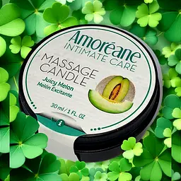 Масажна свічка Amoreane Juicy Melon, 30 мл - мініатюра 2