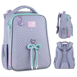 Рюкзак для початкової школи Kite Education каркасний 531 Lovely Сірий (K26-531M) - мініатюра 2