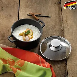 Каструля з кришкою Kela Kerros 16 см 1.0 л чорна (11549) - мініатюра 5