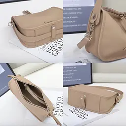 Жіноча м'яка шкіряна сумка кросбоді Olivia Leather B24-W-6010 - мініатюра 3