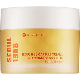 Крем для обличчя K-Secret Seoul 1988 Capsule Cream Niacinamide 5% + Yuja капсульний 50 мл - мініатюра 2