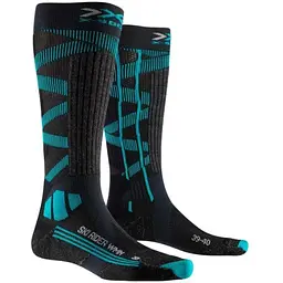Шкарпетки X-Socks Ski Rider Silver 4.0 Woman 41-42 Чорний/Синій (1068-XS-SMKRW19W 41-42 G162)