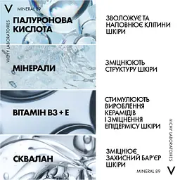 Сонцезахисний флюїд для обличчя Vichy Mineral 89 72H SPF 50+ Зволожуючий 50 мл - мініатюра 8