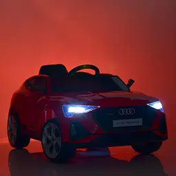 Дитячий електромобіль Bambi M 4806EBLR-3 Audi червоний - мініатюра 12