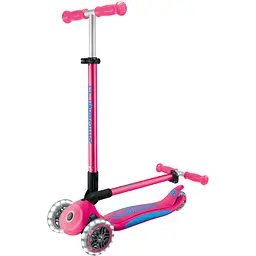 Самокат Globber Elite Lights 3+ колеса з підсвіткою 50 кг фуксія (439-610-3) - мініатюра 10