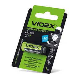 Батарейка лужна Videx LR1 1шт BLISTER VIDEX (24235-000) - мініатюра 2