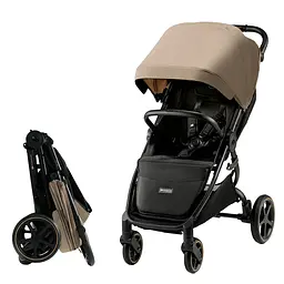 Прогулянкова коляска Kinderkraft Mitzy Linen Beige (KSMITZ00BEG0000)
