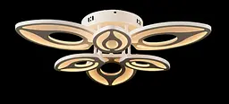 Люстра стельова LED Splendid Ray L22800/3+3, 114W, білий, сучасний стиль з пультом, димером, 58 см - мініатюра 3