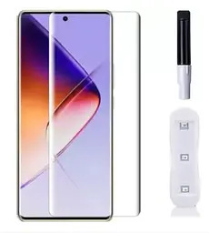 Захисне скло DK для Xiaomi Redmi Note 14 Pro UV Curved 017496 clear - мініатюра 3