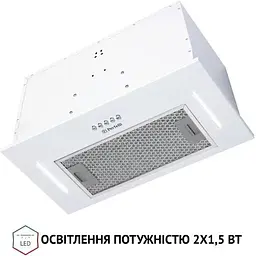 Витяжка вбудована Perfelli BI 5653 WH 1000 LED - мініатюра 5