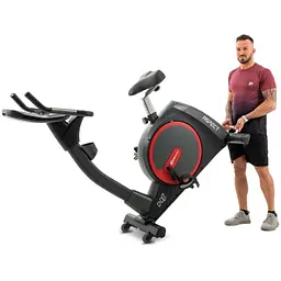 Велотренажер Hop-Sport HS-300H Aspect з матом електромагнітний сірий - мініатюра 11