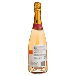 Вино ігристе Bach Cava Extrisimo Rose Brut, рожеве, брют, 0,75 л - мініатюра 3
