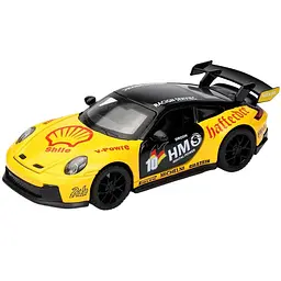 Колекційна металева модель автомобіля АвтоЕксперт Porsche 911 GT3 RS з інерцією, світлом та звуком 1:32