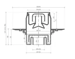 Душовий трап Pestan Confluo Plate Vertical 2в1 10х10 см (240159) - мініатюра 6