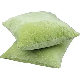Подушка декоративна ТЕП Velour 40х40 см 412 салатова (3-00437_07369) - мініатюра 3