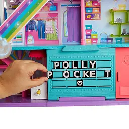 Ігровий набір Polly Pocket Sweet Adventures Rainbow Веселковий торгівельний центр (HHX78) - мініатюра 11