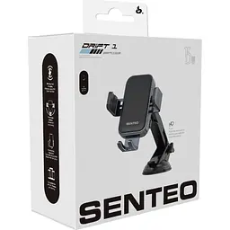 Автотримач із бездротовою зарядкою Senteo SH-01 Drift 1 Wireless Charging 15W Dashboard Black [171633] - мініатюра 2