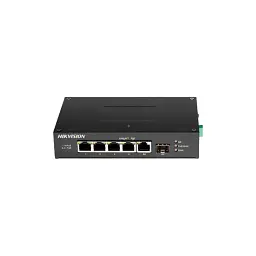 Комутатор мережевий Hikvision DS-3T0506HP-E/HS - мініатюра 2