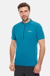 Футболка Rab Sonic SS Zip S Бірюзовий