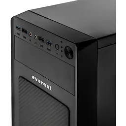 Корпус Everest 6116 - 400w MATX 2xUSB3.0+2xUSB2.0 12 cm - мініатюра 4