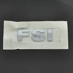 Емблема напис FSI Golf скотч 70 x 25 мм 2004-2008 (5630) (wiwo 1JO 853 675)