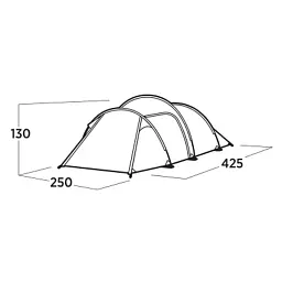 Намет Easy Camp Hemsedal 4 (120475) (931546) - мініатюра 6