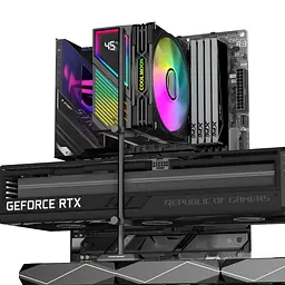 Підставка для відеокарти Coolmoon GH-260 Black (GH260 Black) - мініатюра 8
