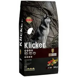 Сухий корм Klicker Холістик беззерновий для дорослих собак з ягням 500 г